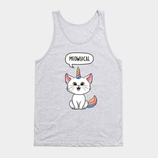 Meowgical Cat Tank Top